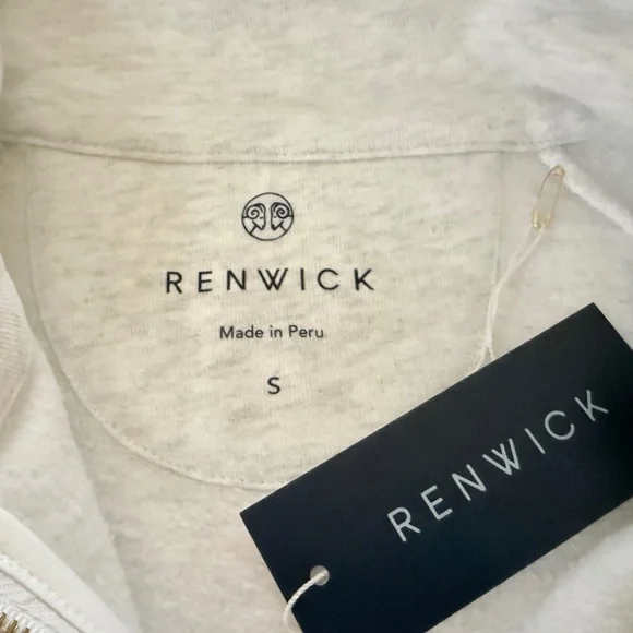 Renwick Cotton Fleece Pullover,‎ Size Small, NEW with tag - Picture 4 of 10